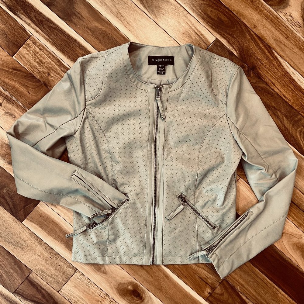 Bagatelle Faux Leather Jacket - Size XS